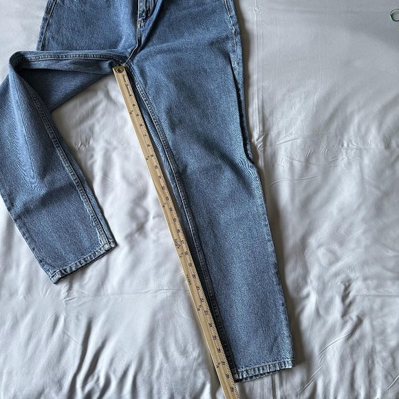 FAYT Women's Jeans Regular Fit Pants Blue Size M 100% Cotton EUC - Picture 4 of 10